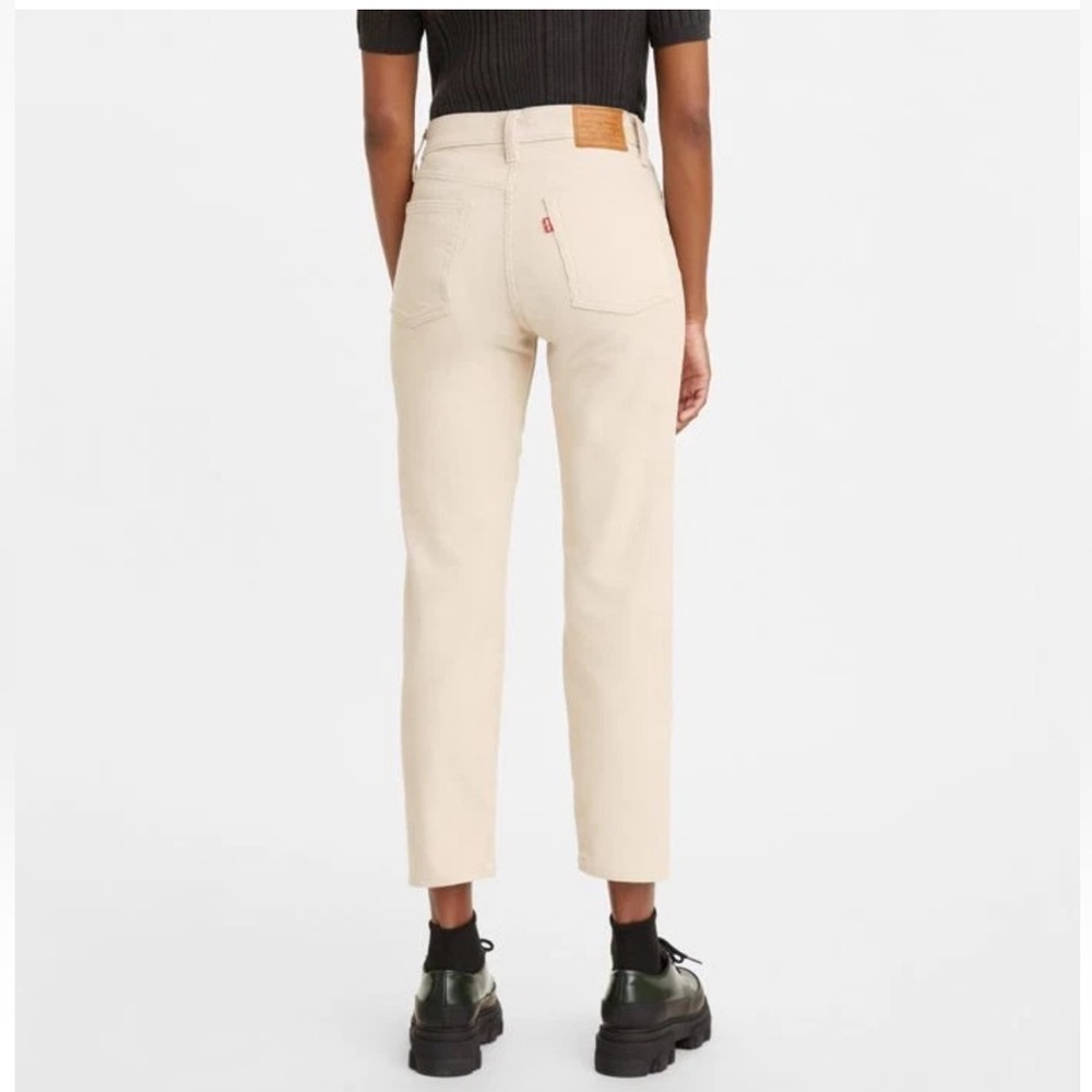 Levi's Ecru Wedgie Jeans